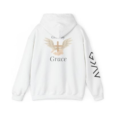 Unisex Christian Hoodie with QR Scripture - "God is Greater than the Highs and Lows"